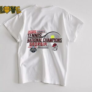 Georgia Bulldogs 2025 NCAA Women’s Tennis National Champions shirt