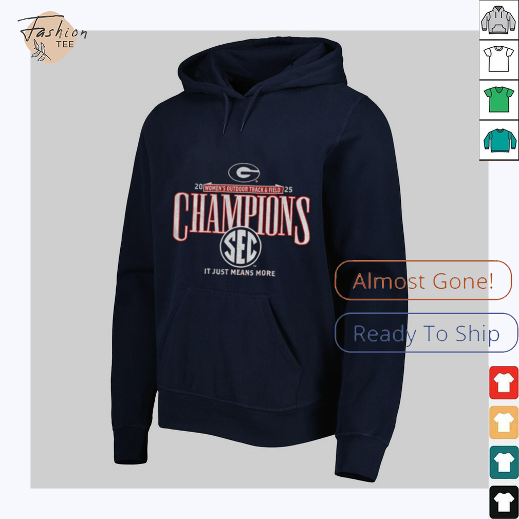 Georgia Bulldogs 2025 SEC Women’s Outdoor Track And Field Champions shirt Georgia Bulldogs 2025 SEC Women’s Outdoor Track And Field Champions shirt