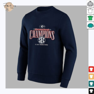 Georgia Bulldogs 2025 SEC Women’s Outdoor Track And Field Champions shirt