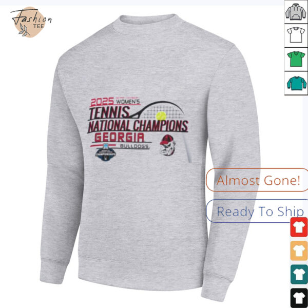 Georgia Bulldogs Champion 2025 NCAA Division I Women’s Tennis National Champions Vintage T Shirt