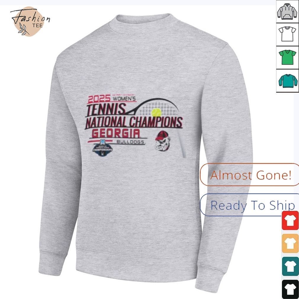 Georgia Bulldogs Champion 2025 NCAA Division I Women’s Tennis National Champions Vintage T Shirt Georgia Bulldogs Champion 2025 NCAA Division I Women’s Tennis National Champions Vintage T Shirt