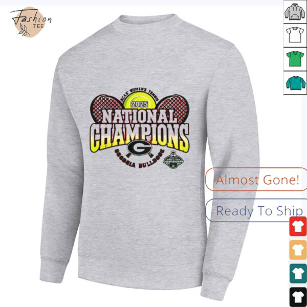 Georgia Bulldogs Dawgs 2025 Division 1 SEC Women’s Tennis National Champions shirt