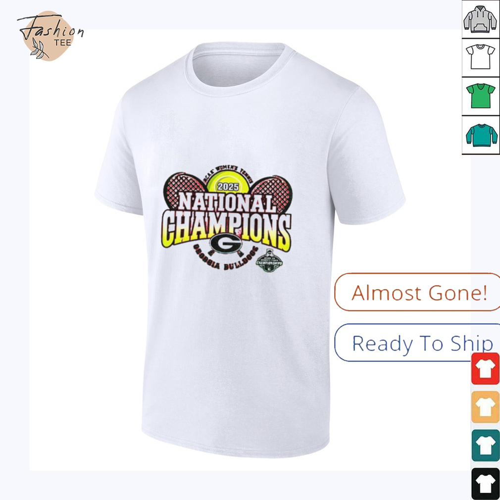 Georgia Bulldogs Dawgs 2025 Division 1 SEC Women’s Tennis National Champions shirt Georgia Bulldogs Dawgs 2025 Division 1 SEC Women’s Tennis National Champions shirt