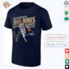 Giannis Antetokounmpo Milwaukee Bucks basketball player slant signature shirt