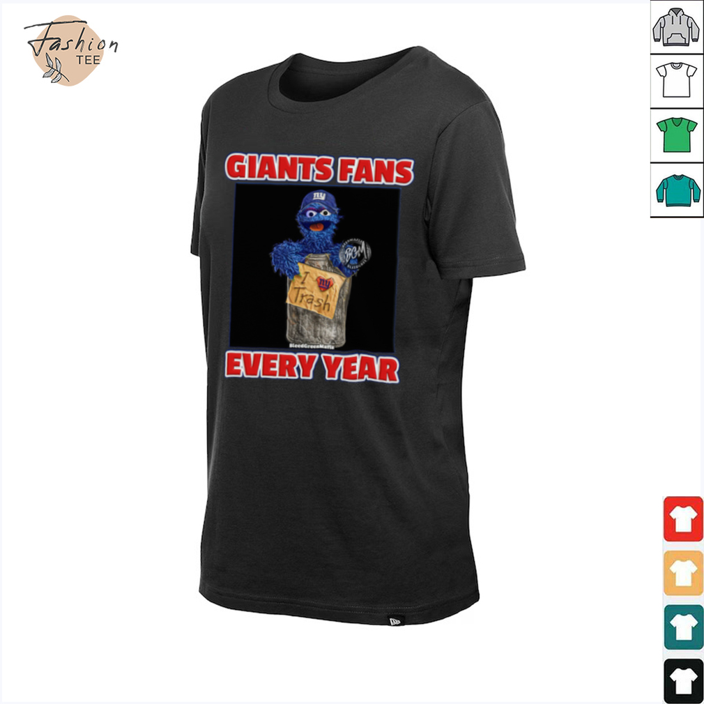 Giants Fans Every Year Trash Can Edition T Shirt Giants Fans Every Year Trash Can Edition T Shirt