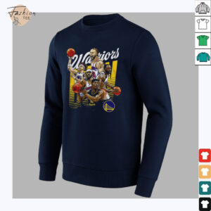 Golden State Warriors starting 5 basketball player shirt