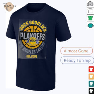 Good Luck Los Angeles Lakers Playoffs 2025 TeeFuel the Hype with the Good Luck Los Angeles Lakers Playoffs 2025 Tee