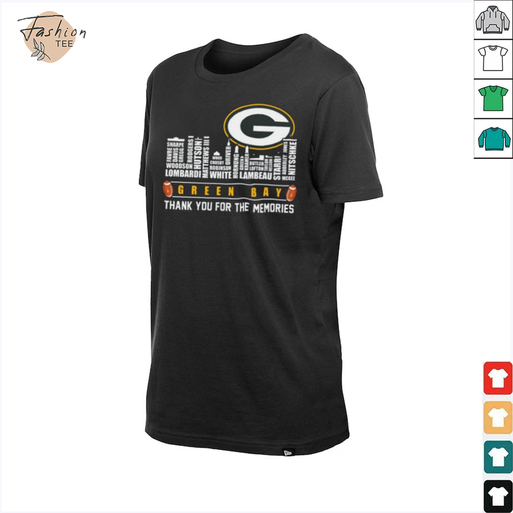 Green Bay Packers Thank You For The Memories Unisex T Shirt Green Bay Packers Thank You For The Memories Unisex T Shirt