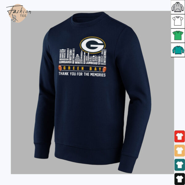 Green Bay Packers Thank You For The Memories Unisex T Shirt