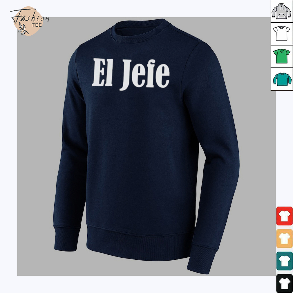 Gregg Popovich wearing El Jefe shirt Gregg Popovich wearing El Jefe shirt