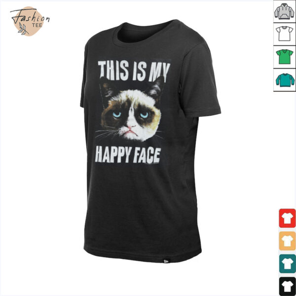 Grumpy Cat This is My Happy Face T Shirt