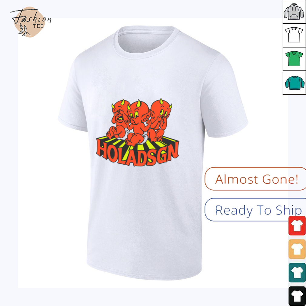 HOLADSGN Three Devils Graphic T Shirt HOLADSGN Three Devils Graphic T Shirt