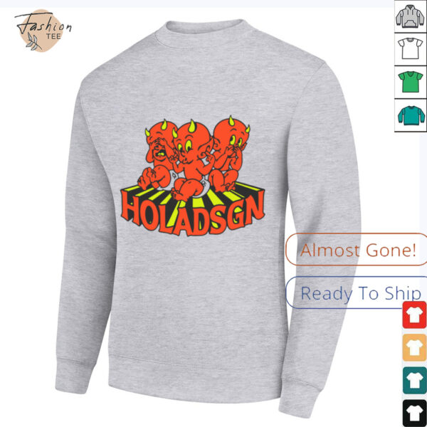 HOLADSGN Three Devils Graphic T Shirt