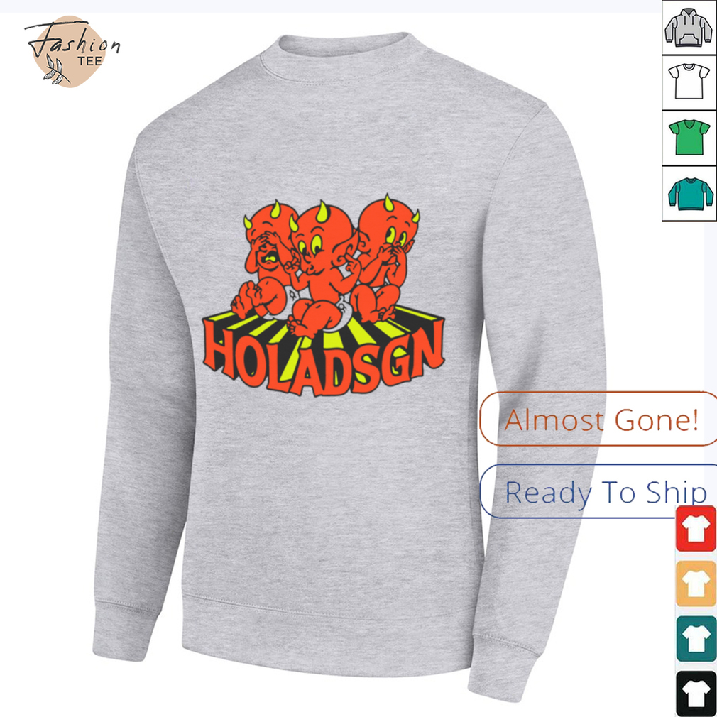 HOLADSGN Three Devils Graphic T Shirt HOLADSGN Three Devils Graphic T Shirt