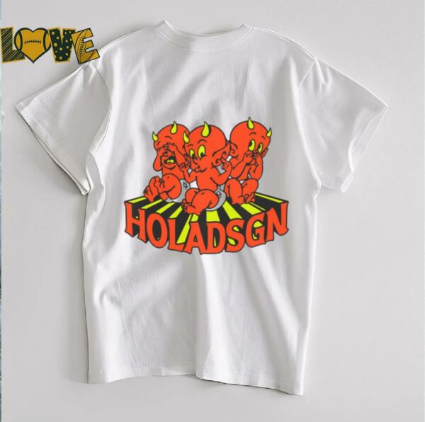HOLADSGN Three Devils Graphic T Shirt