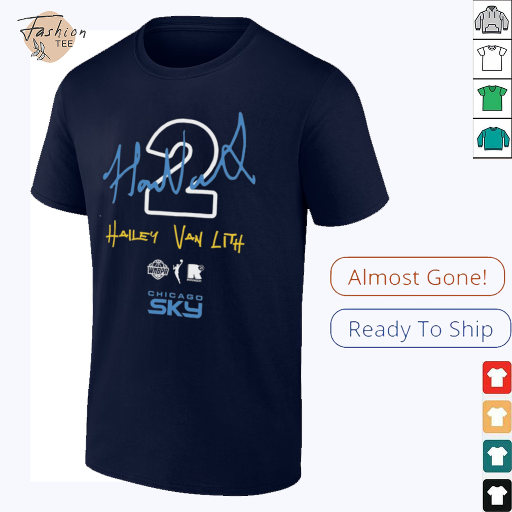 Hailey Van Lith Chicago Sky round21 Unisex Name & Number T Shirt Hailey Van Lith Chicago Sky round21 Unisex Name & Number T Shirt