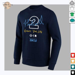 Hailey Van Lith Chicago Sky round21 Unisex Name & Number T Shirt