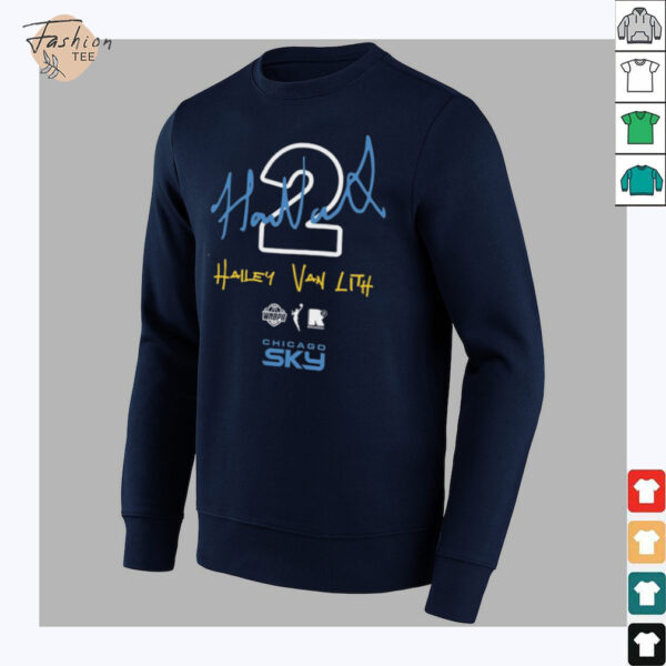 Hailey Van Lith Chicago Sky round21 Unisex Name & Number T Shirt