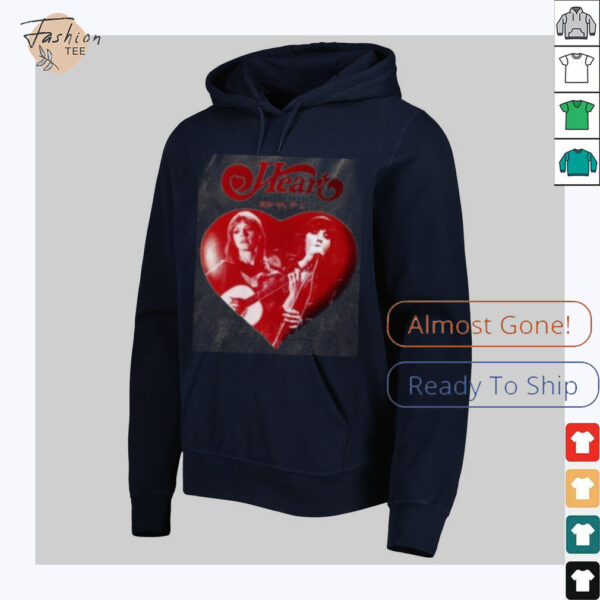 Heart Band Royal Flush Tour 2025 T Shirt