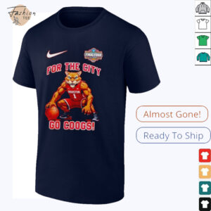 Houston Cougars For The City Go Coogs Men’s College Basketball Champions 2025 Shirt