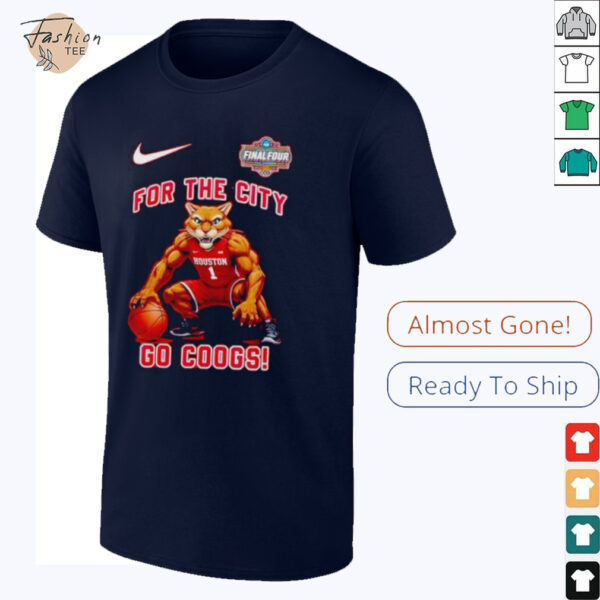 Houston Cougars For The City Go Coogs Men’s College Basketball Champions 2025 Shirt