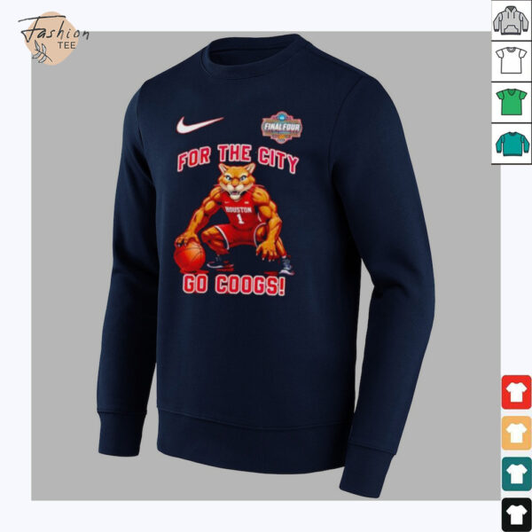 Houston Cougars For The City Go Coogs Men’s College Basketball Champions 2025 Shirt