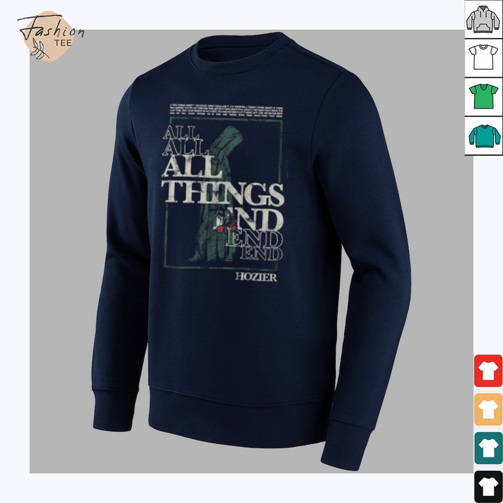 Hozier All Things End Tour 2025 T Shirt Hozier All Things End Tour 2025 T Shirt