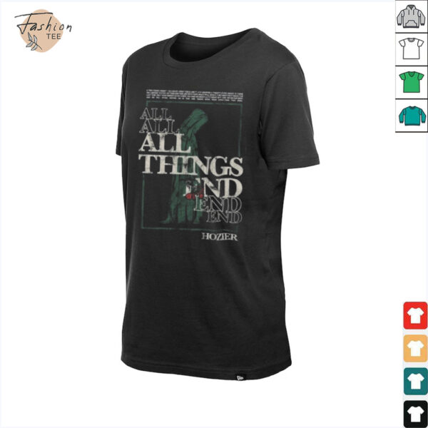 Hozier All Things End Tour 2025 T Shirt