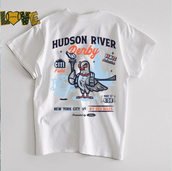 Hudson River Derby NYC Football Match T Shirt
