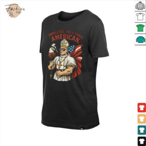 Infallible Inevitable American First American Pope Robert Prevost Pope Leo Xiv Shirt