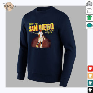 Into the San Diego Night Fernando Tatis Jr Padres baseball shirt