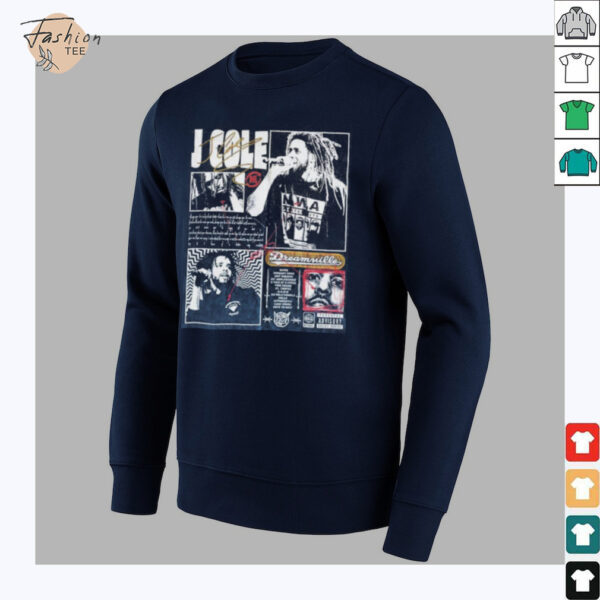 J Cole Faded Washed Hip Hop T Shirt