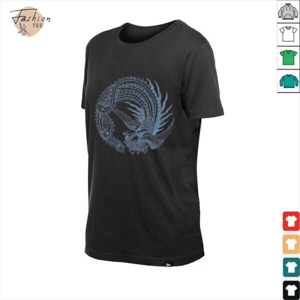 JTxPM 2 Peacock Japan 83 Cotton Black Shirt