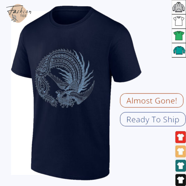 JTxPM 2 Peacock Japan 83 Cotton Black Shirt