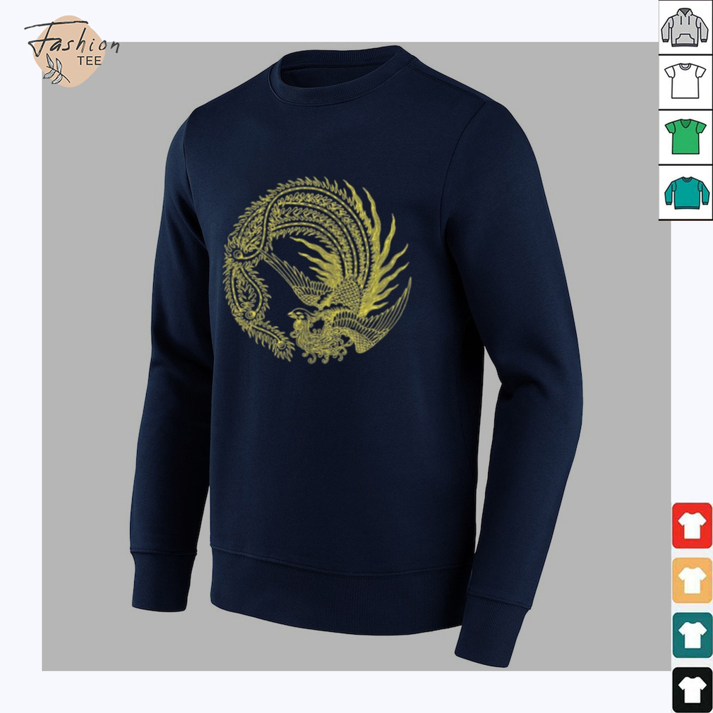 JTxPM 2 Peacock Long Sleeve Cotton Black Shirt JTxPM 2 Peacock Long Sleeve Cotton Black Shirt