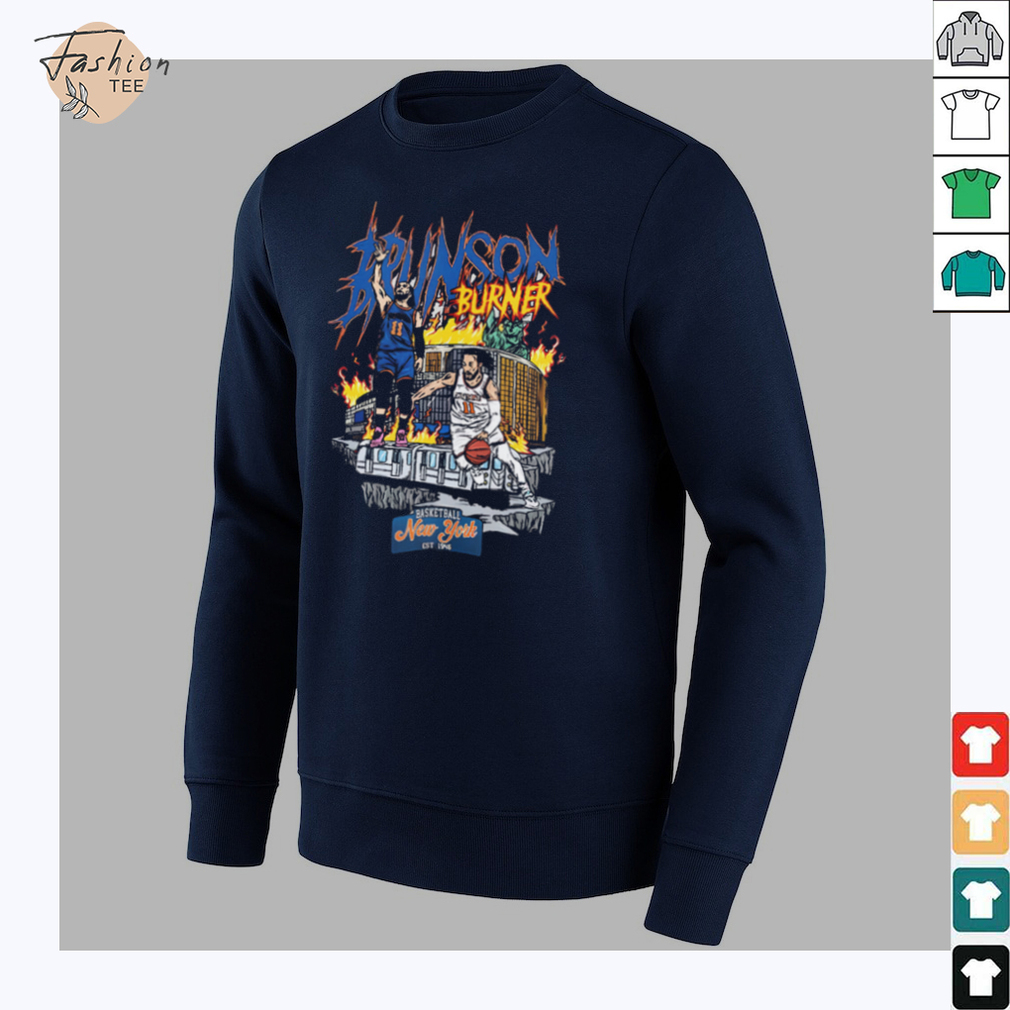 Jalen Brunson Burner NY Knicks EST 1946 Shirt Jalen Brunson Burner NY Knicks EST 1946 Shirt