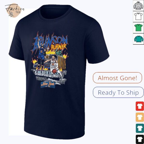 Jalen Brunson Burner NY Knicks EST 1946 Shirt