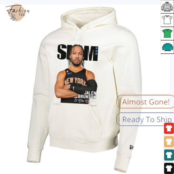 Jalen Brunson New York Knicks SLAM Cover T Shirt_4_11zon