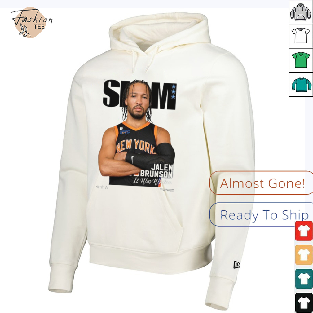 Jalen Brunson New York Knicks SLAM Cover T Shirt_4_11zon Jalen Brunson New York Knicks SLAM Cover T Shirt_4_11zon