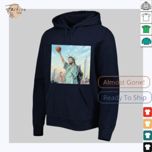 Jalen Brunson New York Knicks Statue Of Liberty Cover Nike Kobe 6 PE’s NBA 2025 T shirts