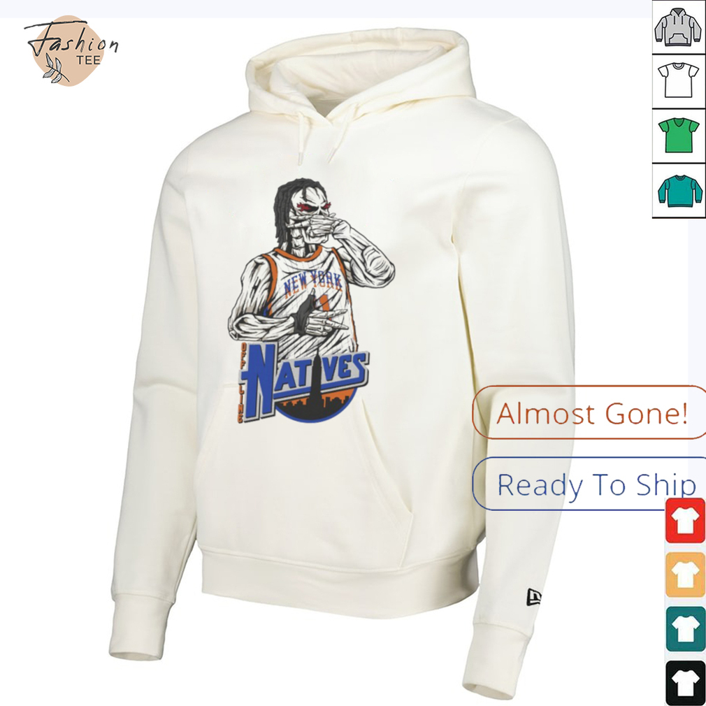Jalen Brunson Three Point Celebration Natives New York Knicks T shirts Jalen Brunson Three Point Celebration Natives New York Knicks T shirts