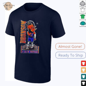 Jalen Brunson WWE cartoon shirt