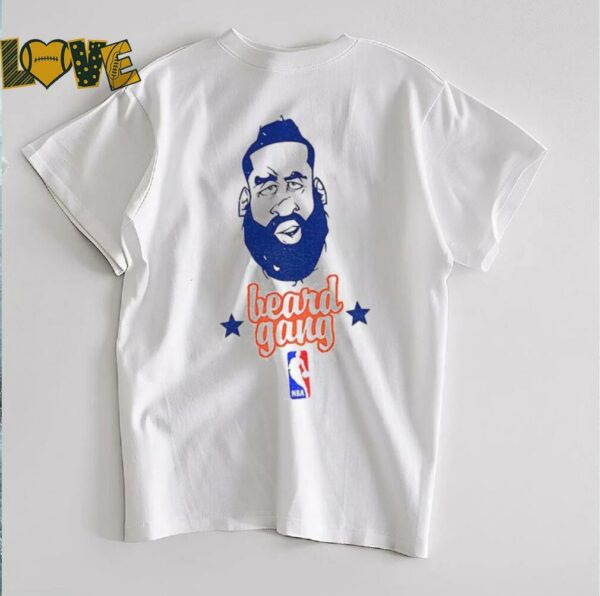 James Harden Los Angeles Clippers Beard Gang NBA Basketball shirt