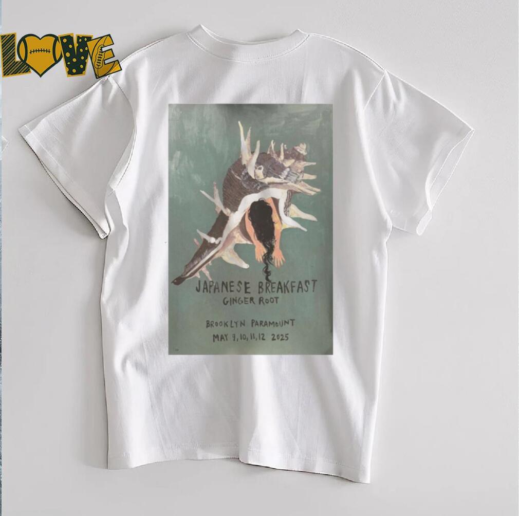 Japanese Breakfast Ginger Root May 12, 2025 Brooklyn, NY T shirts Japanese Breakfast Ginger Root May 12, 2025 Brooklyn, NY T shirts