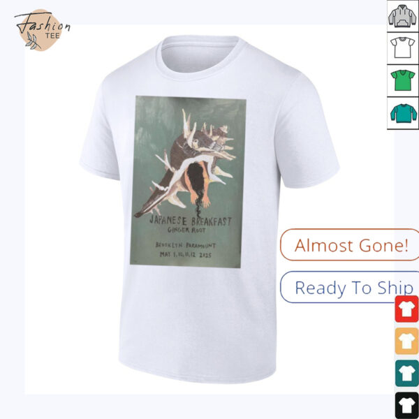 Japanese Breakfast Ginger Root May 12, 2025 Brooklyn, NY T shirts