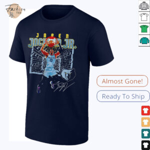 Jaren Jackson Jr. Memphis Grizzlies basketball player shattered signature shirt