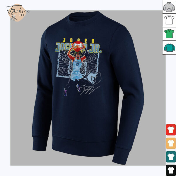 Jaren Jackson Jr. Memphis Grizzlies basketball player shattered signature shirt