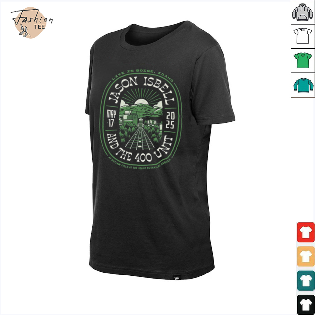 Jason Isbell And The 400 Unit Tour Boise, ID 2025 Shirt Jason Isbell And The 400 Unit Tour Boise, ID 2025 Shirt