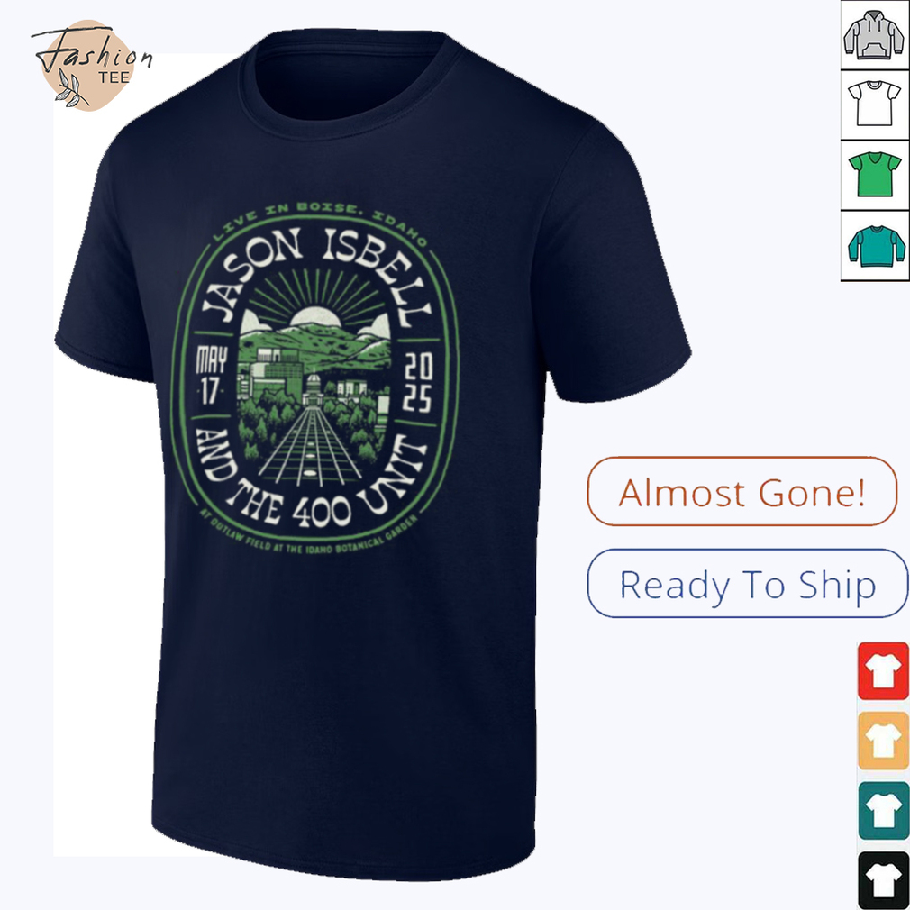 Jason Isbell And The 400 Unit Tour Boise, ID 2025 Shirt Jason Isbell And The 400 Unit Tour Boise, ID 2025 Shirt
