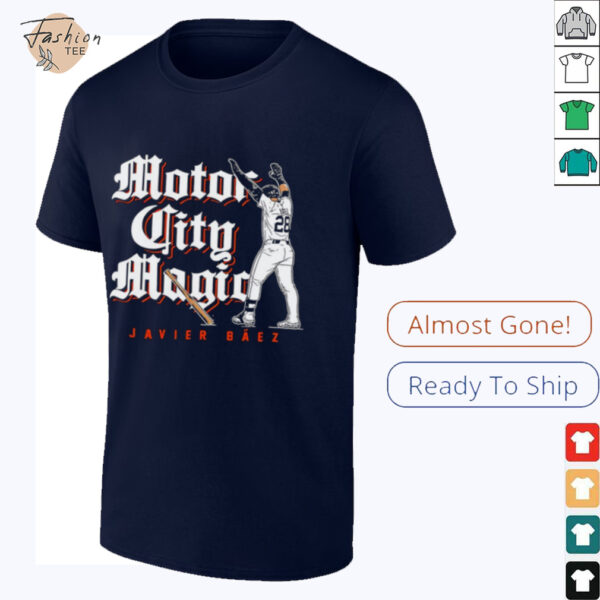 Javier Baez Detroit Tigers Motor City Magic shirt